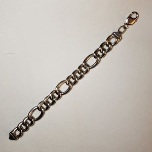 7.25" Sterling Figaro Link Bracelet
